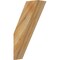 Ekena Millwork 4"W x 10"D x 18"H Traditional Rough Sawn Knee Brace, Western Red Cedar BRC04X10X18TRA00RWR - alternate 1